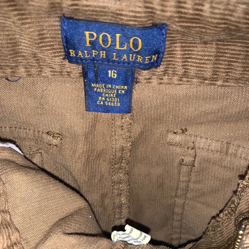 Polo corduroy pants